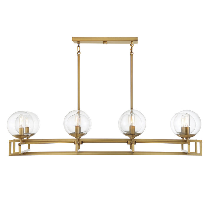 Savoy House Crosby 1-1862-8-322 Chandelier Light - Warm Brass