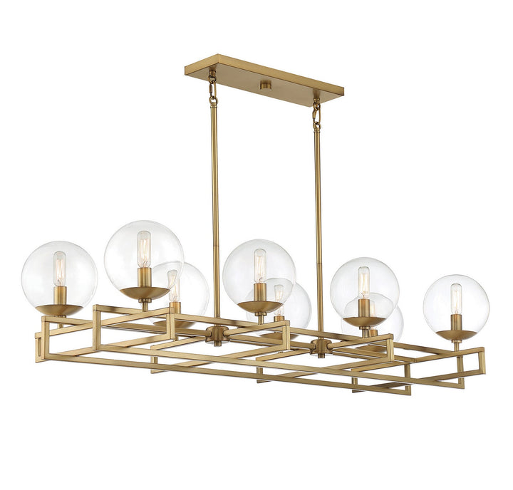 Savoy House Crosby 1-1862-8-322 Chandelier Light - Warm Brass