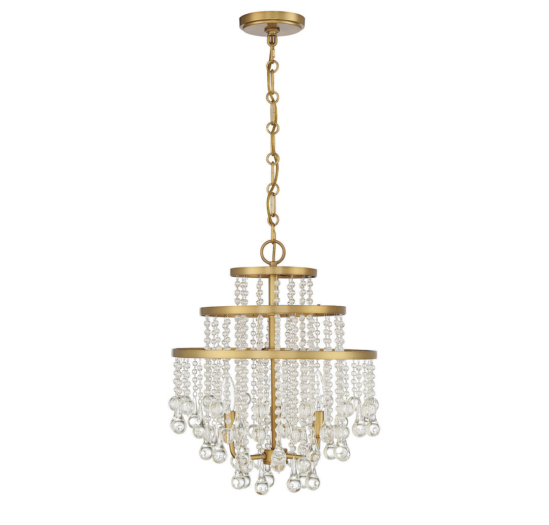 Savoy House Luna 1-1865-3-322 Chandelier Light - Warm Brass