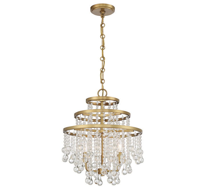 Savoy House Luna 1-1865-3-322 Chandelier Light - Warm Brass