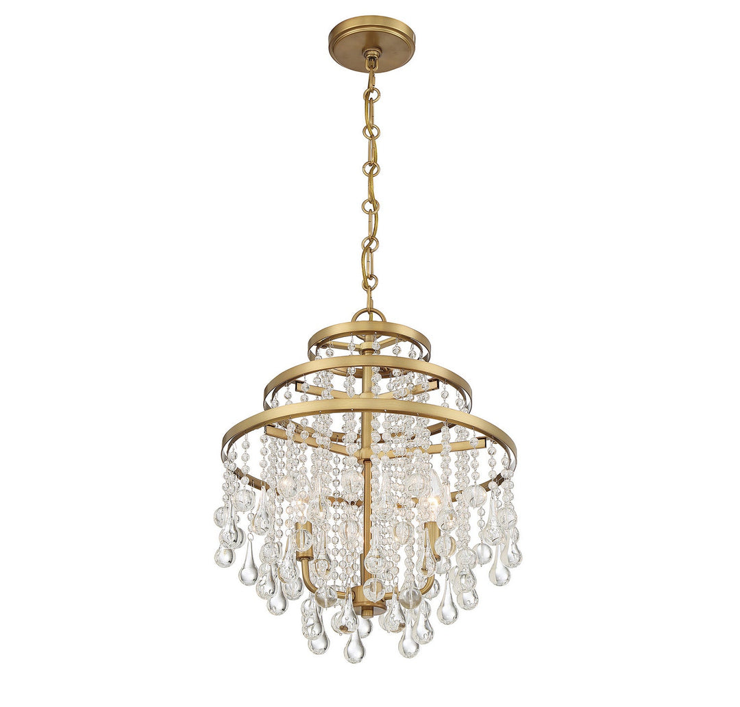 Savoy House Luna 1-1865-3-322 Chandelier Light - Warm Brass