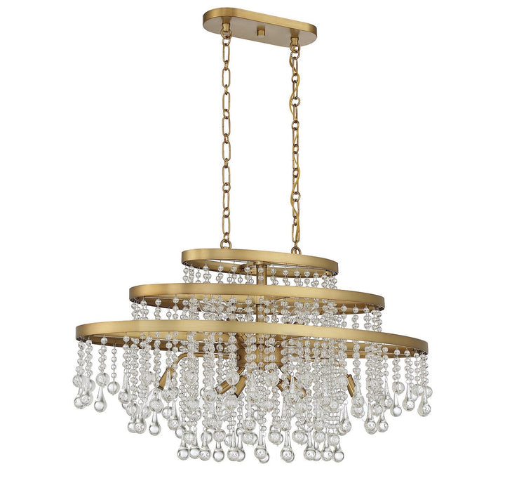 Savoy House Luna 1-1867-10-322 Chandelier Light - Warm Brass