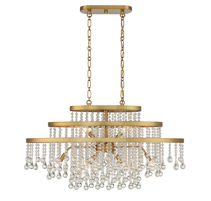 Savoy House Luna 1-1867-10-322 Chandelier Light - Warm Brass