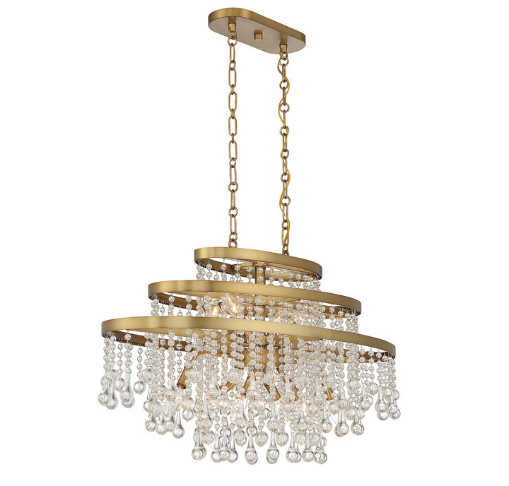 Savoy House Luna 1-1867-10-322 Chandelier Light - Warm Brass