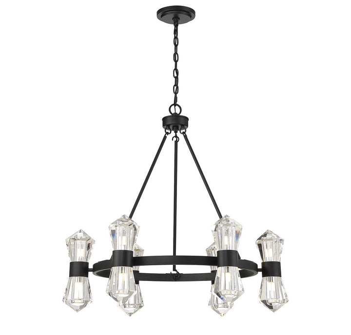 Savoy House Dryden 1-1939-12-89 Chandelier Light - Matte Black