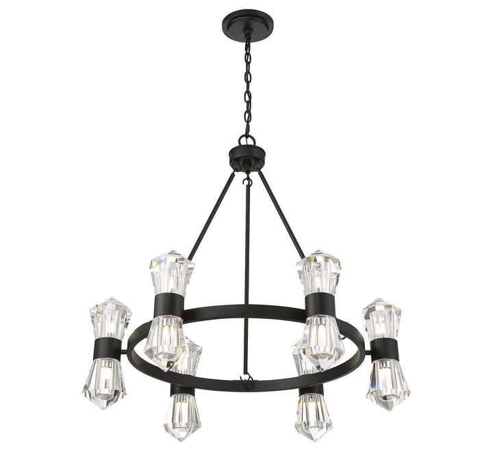 Savoy House Dryden 1-1939-12-89 Chandelier Light - Matte Black