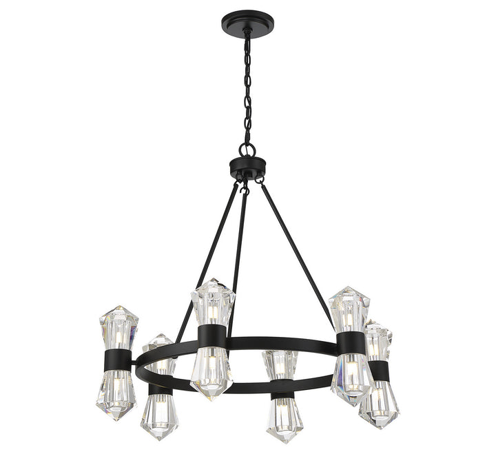 Savoy House Dryden 1-1939-12-89 Chandelier Light - Matte Black