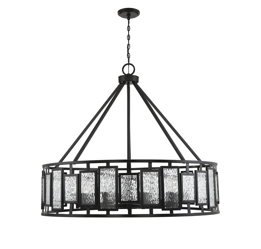 Savoy House Deandre 1-1943-10-89 Chandelier Light - Matte Black