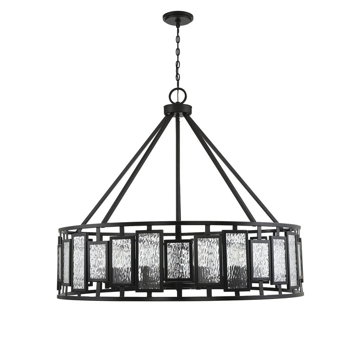 Savoy House Deandre 1-1943-10-89 Chandelier Light - Matte Black