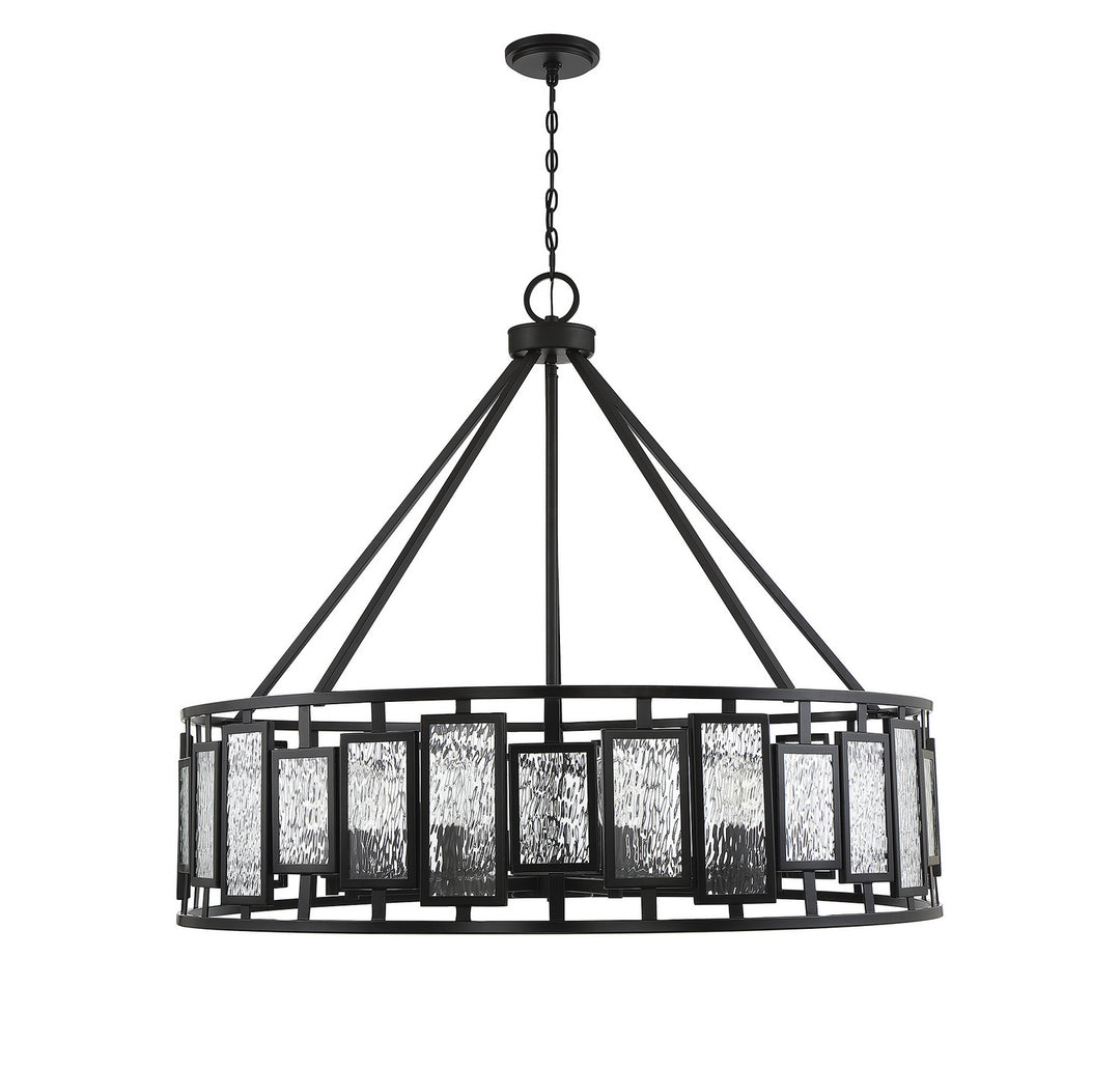 Savoy House Deandre 1-1943-10-89 Chandelier Light - Matte Black