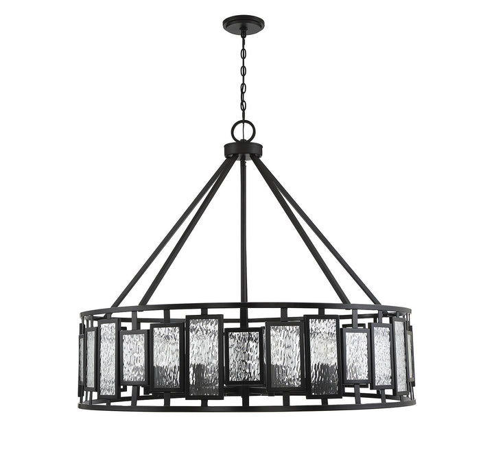 Savoy House Deandre 1-1943-10-89 Chandelier Light - Matte Black