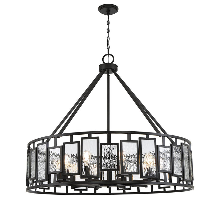 Savoy House Deandre 1-1943-10-89 Chandelier Light - Matte Black