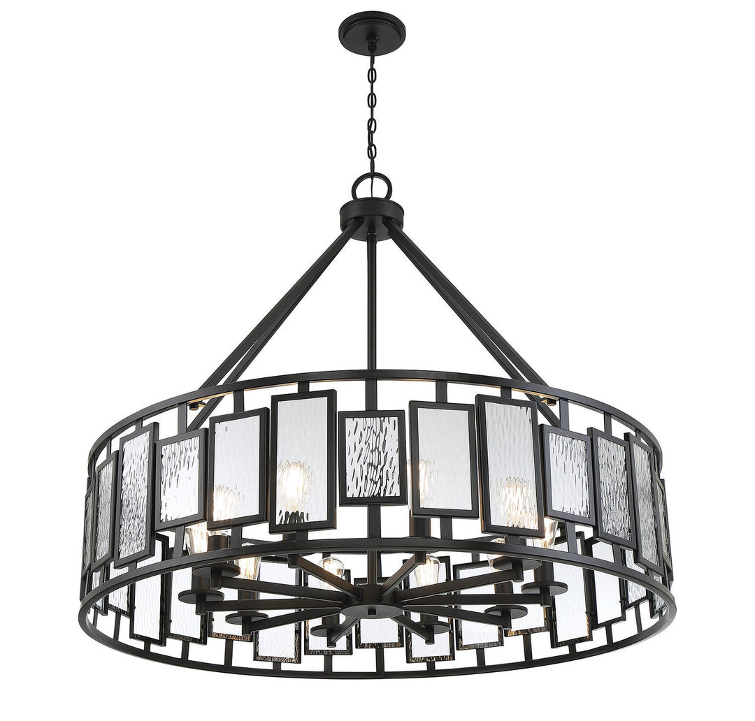 Savoy House Deandre 1-1943-10-89 Chandelier Light - Matte Black