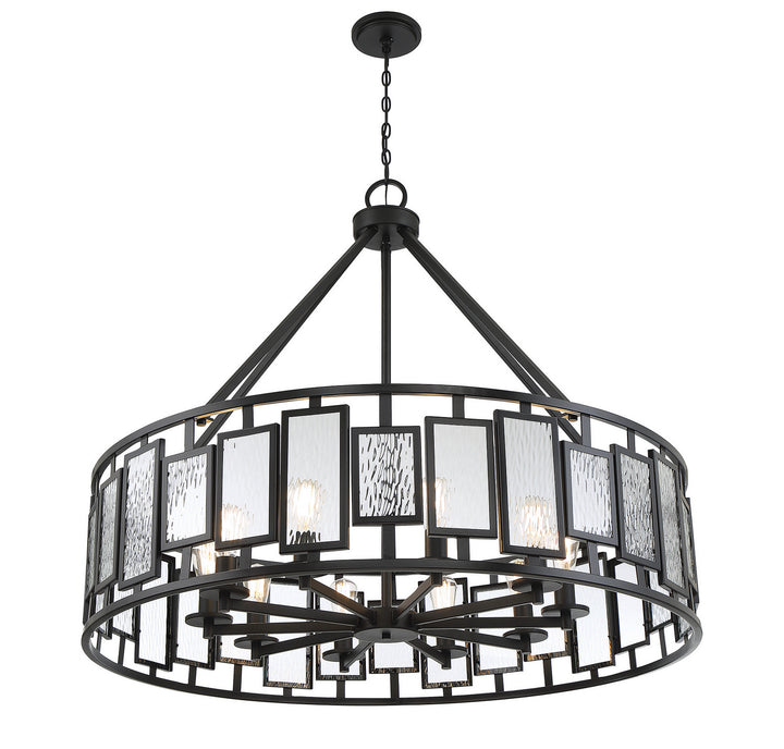 Savoy House Deandre 1-1943-10-89 Chandelier Light - Matte Black