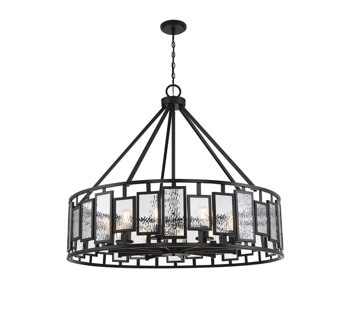 Savoy House Deandre 1-1943-10-89 Chandelier Light - Matte Black
