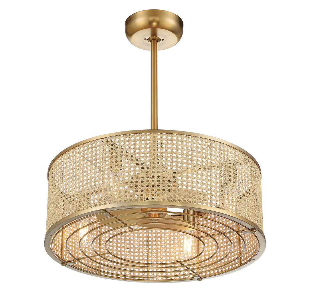 Savoy House Astoria 25-FD-1650-322 Ceiling Fan 14 - Warm Brass, Gold/