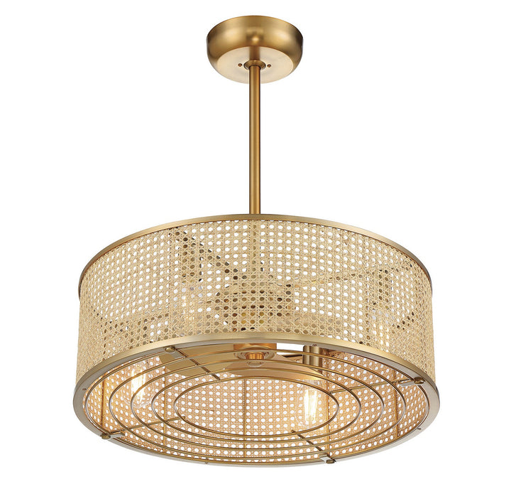 Savoy House Astoria 25-FD-1650-322 Ceiling Fan 14 - Warm Brass, Gold/
