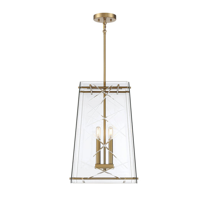 Savoy House Kole 3-1617-4-322 Pendant Light - Warm Brass