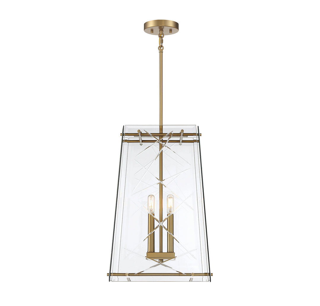 Savoy House Kole 3-1617-4-322 Pendant Light - Warm Brass