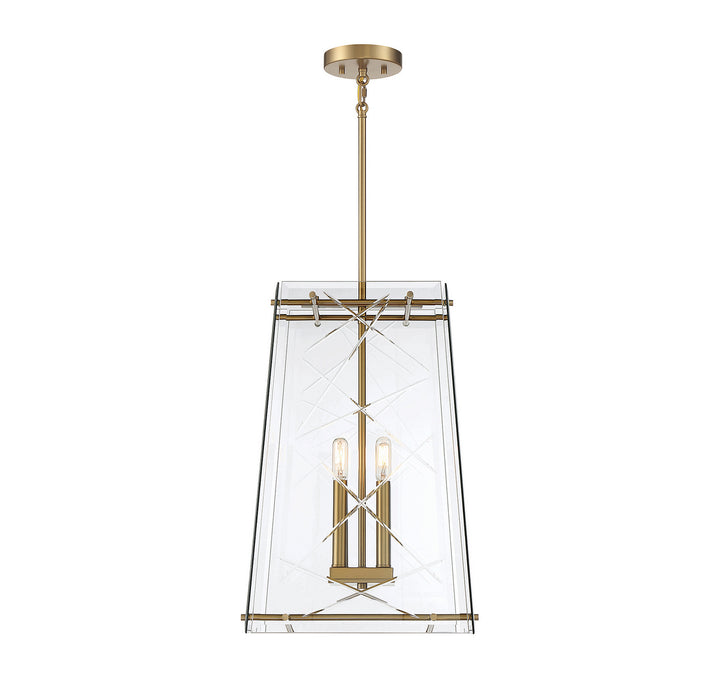 Savoy House Kole 3-1617-4-322 Pendant Light - Warm Brass
