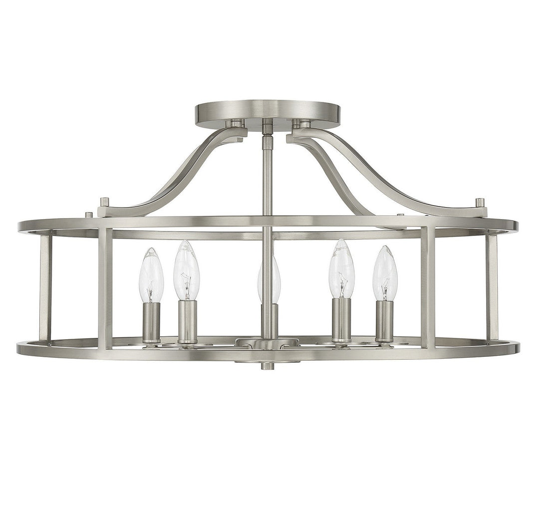 Savoy House Stockton 6-1679-5-SN Ceiling Light - Satin Nickel