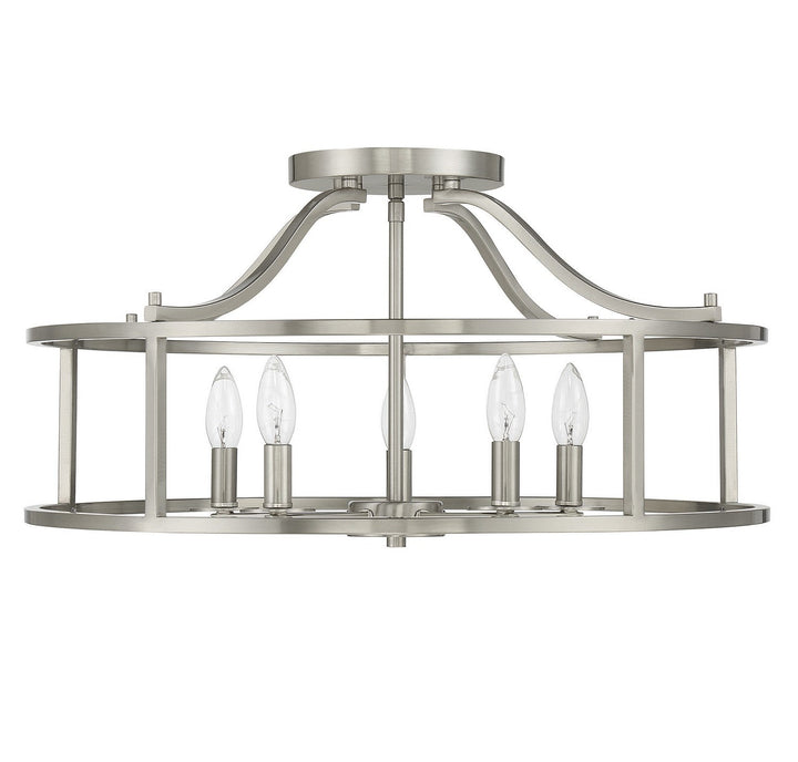 Savoy House Stockton 6-1679-5-SN Ceiling Light - Satin Nickel