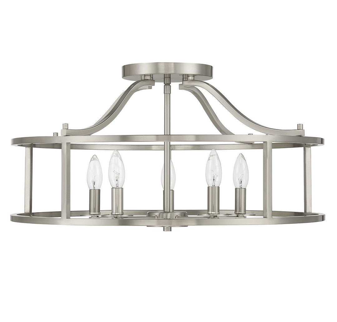 Savoy House Stockton 6-1679-5-SN Ceiling Light - Satin Nickel