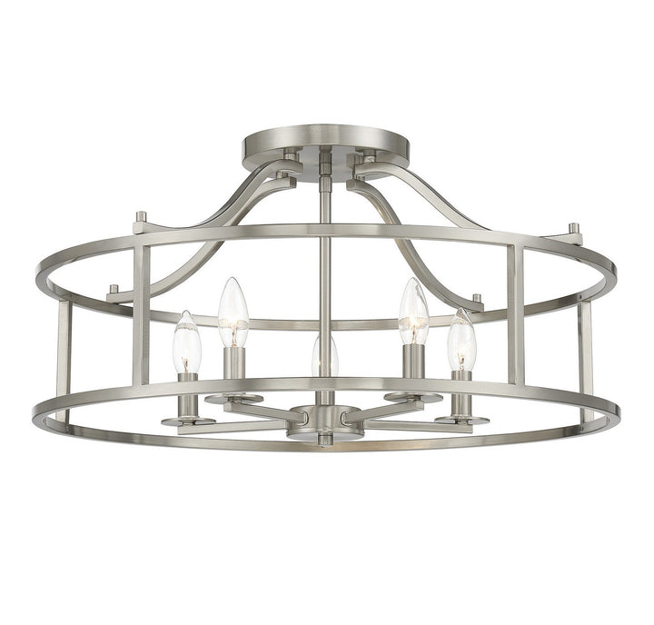 Savoy House Stockton 6-1679-5-SN Ceiling Light - Satin Nickel