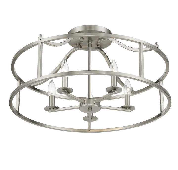 Savoy House Stockton 6-1679-5-SN Ceiling Light - Satin Nickel