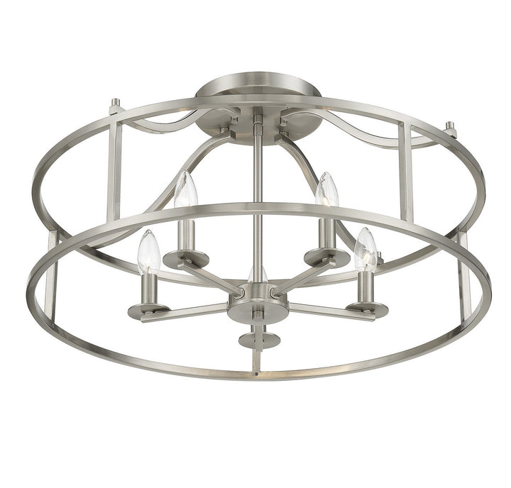 Savoy House Stockton 6-1679-5-SN Ceiling Light - Satin Nickel
