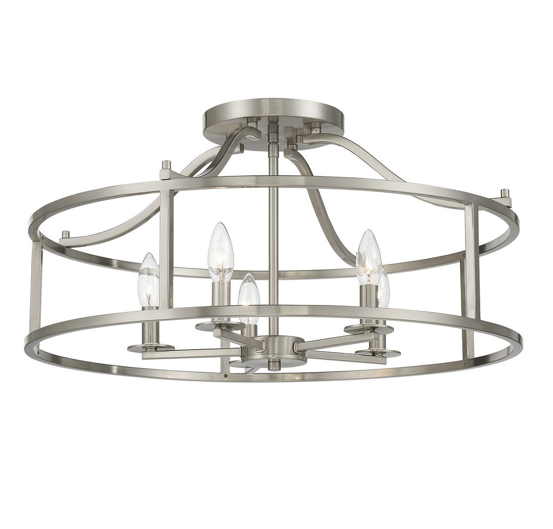 Savoy House Stockton 6-1679-5-SN Ceiling Light - Satin Nickel