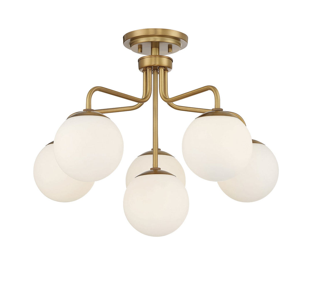 Savoy House Marco 6-1950-6-322 Ceiling Light - Warm Brass