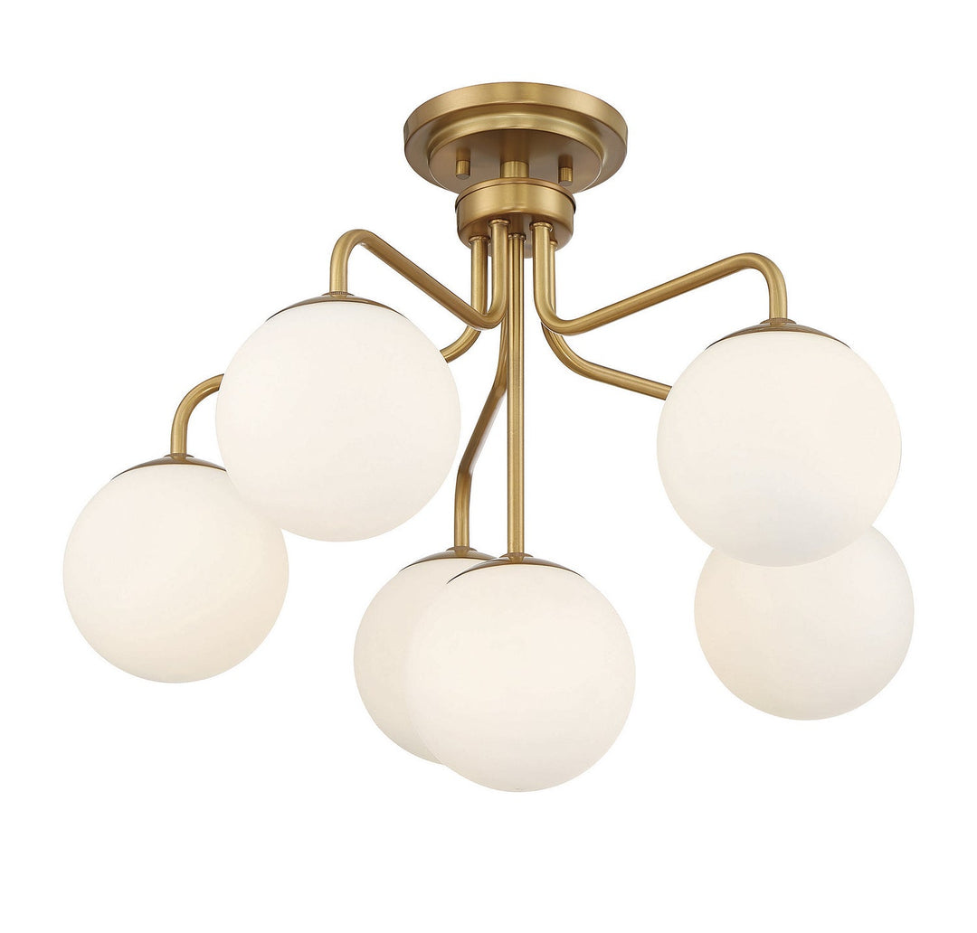 Savoy House Marco 6-1950-6-322 Ceiling Light - Warm Brass