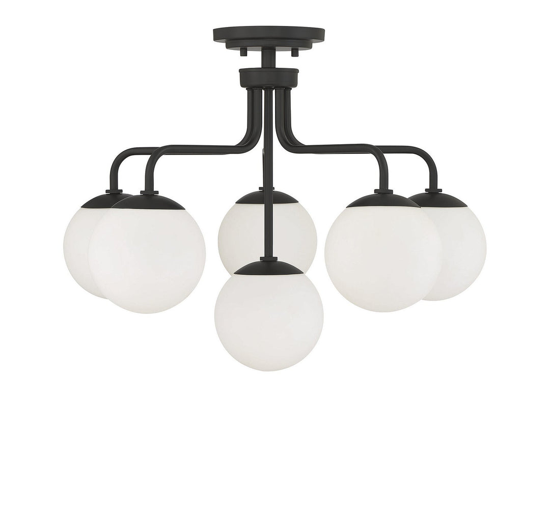 Savoy House Marco 6-1950-6-89 Ceiling Light - Matte Black