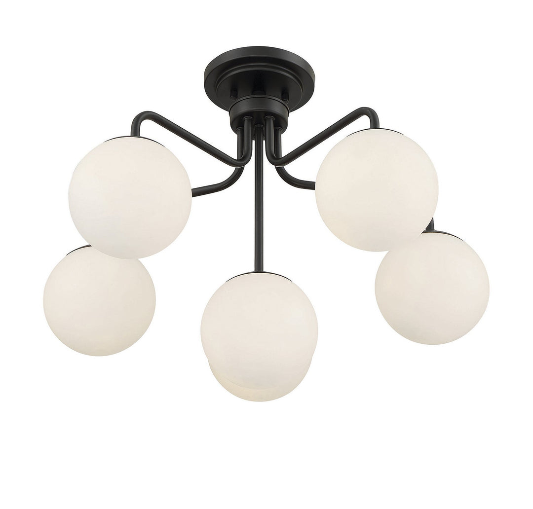 Savoy House Marco 6-1950-6-89 Ceiling Light - Matte Black