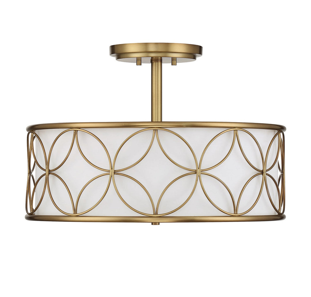 Savoy House Reid 6-1953-4-322 Ceiling Light - Warm Brass