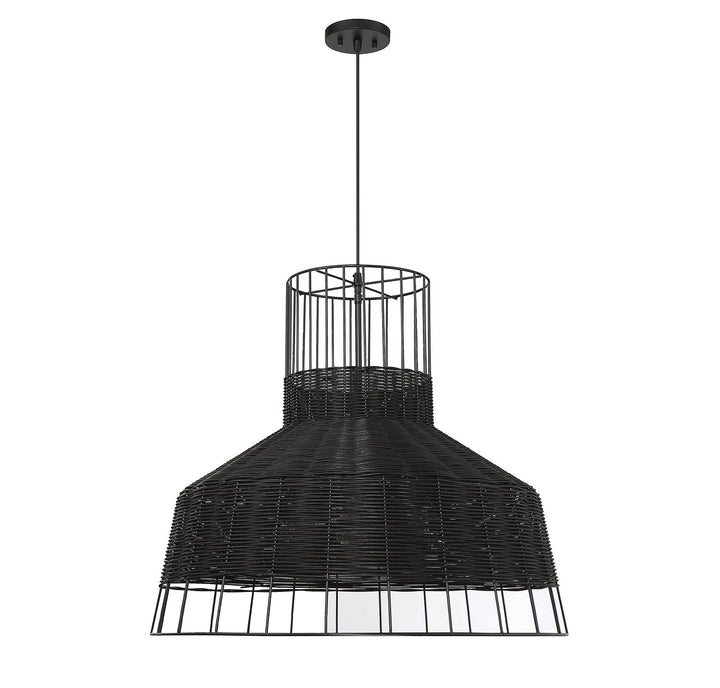 Savoy House Pampas 7-1657-3-89 Pendant Light - Matte Black