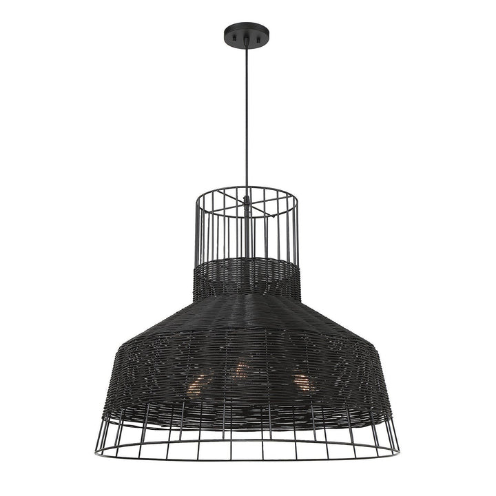 Savoy House Pampas 7-1657-3-89 Pendant Light - Matte Black