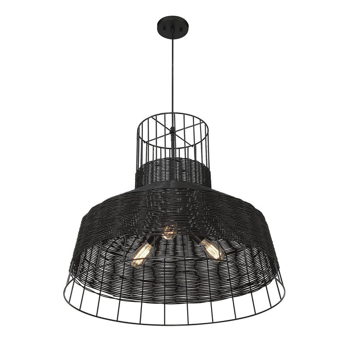Savoy House Pampas 7-1657-3-89 Pendant Light - Matte Black