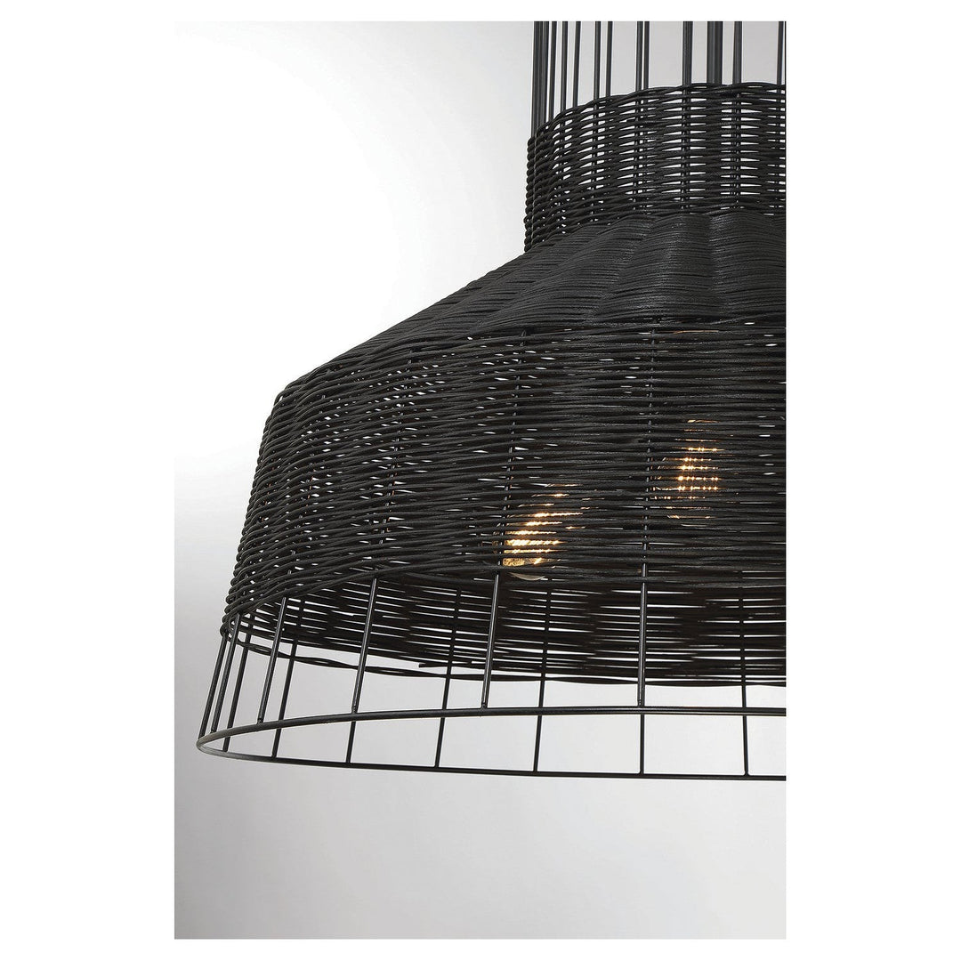 Savoy House Pampas 7-1657-3-89 Pendant Light - Matte Black