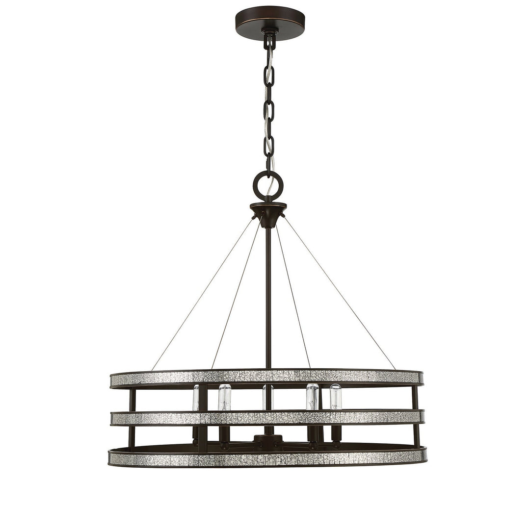 Savoy House Madera 7-1708-5-13 Chandelier Light - English Bronze