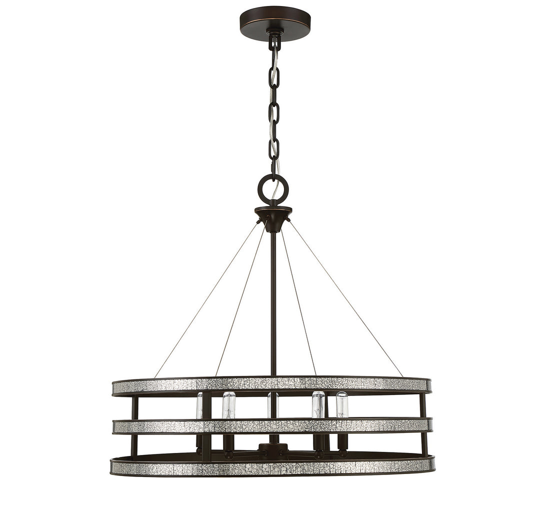 Savoy House Madera 7-1708-5-13 Chandelier Light - English Bronze