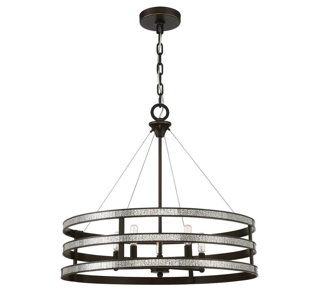 Savoy House Madera 7-1708-5-13 Chandelier Light - English Bronze