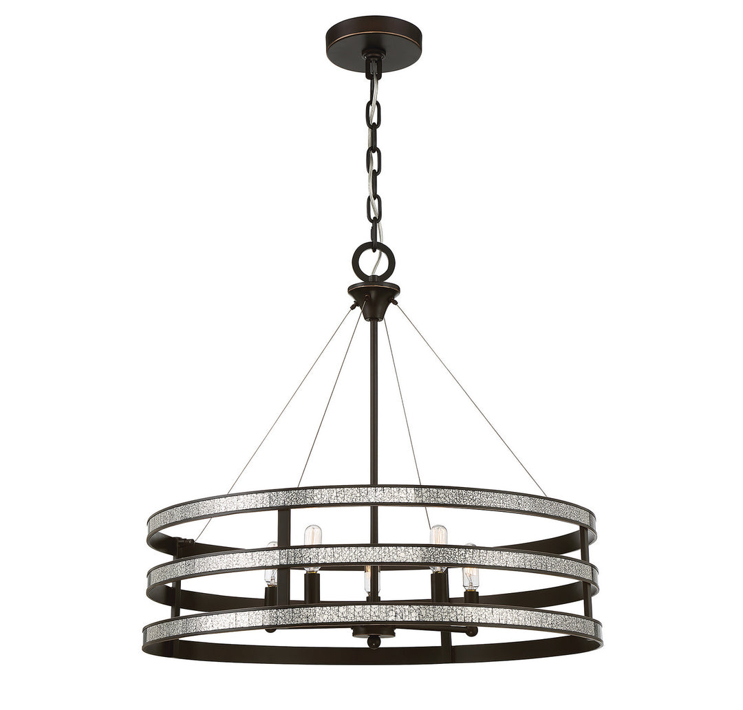 Savoy House Madera 7-1708-5-13 Chandelier Light - English Bronze