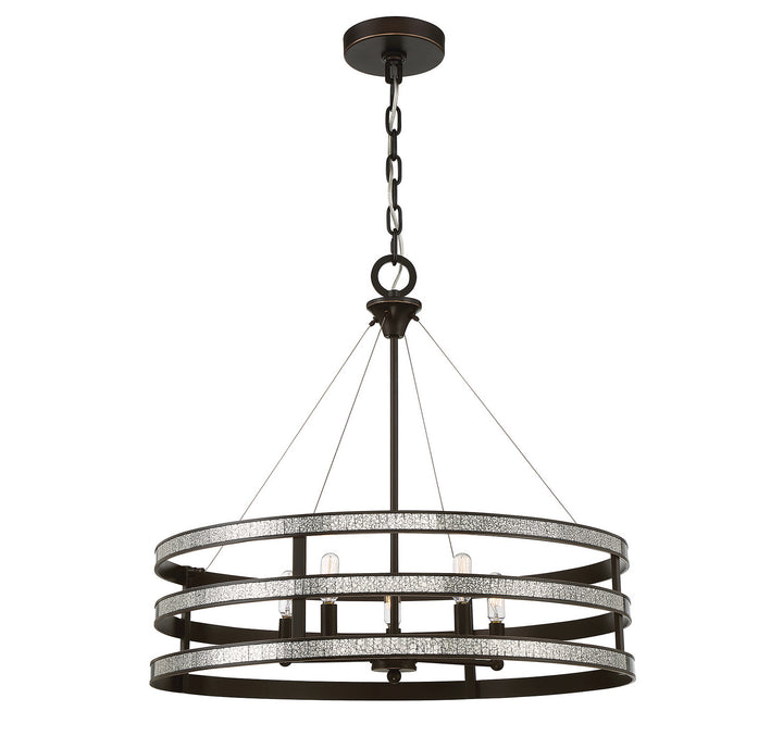 Savoy House Madera 7-1708-5-13 Chandelier Light - English Bronze