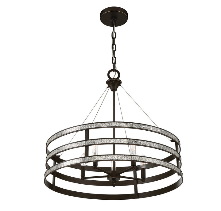 Savoy House Madera 7-1708-5-13 Chandelier Light - English Bronze