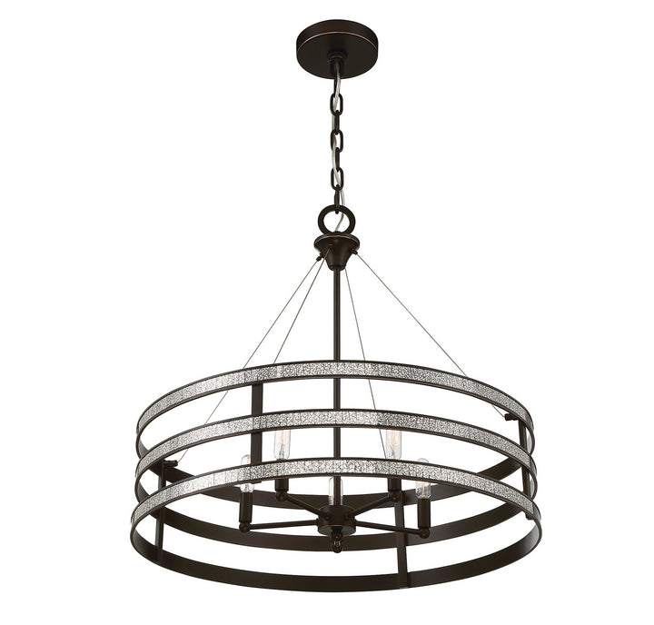 Savoy House Madera 7-1708-5-13 Chandelier Light - English Bronze