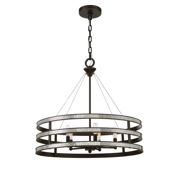 Savoy House Madera 7-1708-5-13 Chandelier Light - English Bronze