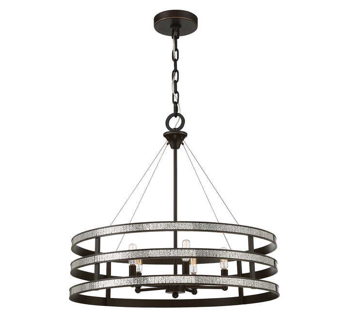 Savoy House Madera 7-1708-5-13 Chandelier Light - English Bronze