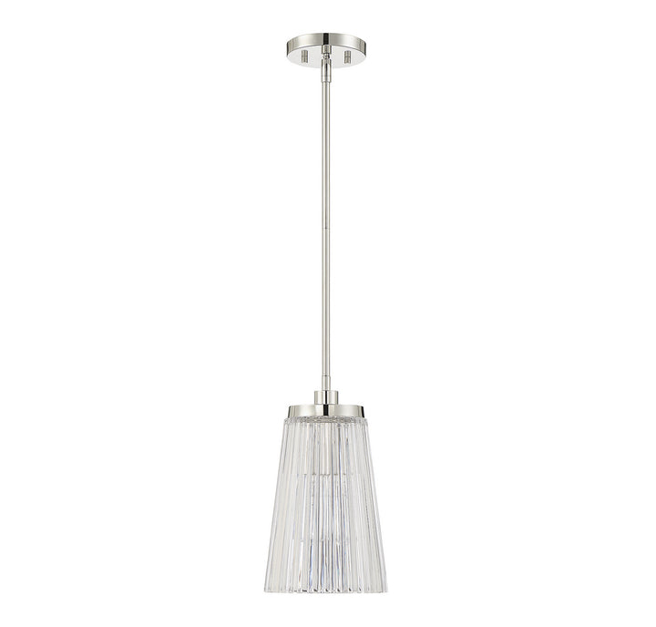 Savoy House Chantilly 7-1742-1-109 Pendant Light - Polished Nickel